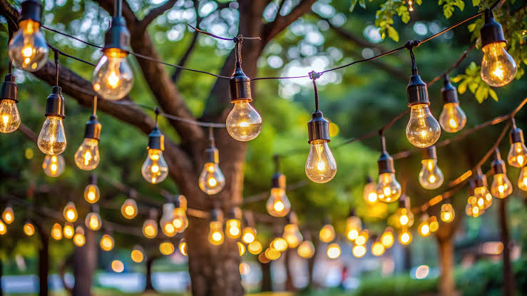 Solar outdoor garden lights and LED camping lanterns - outdoor lighting fixtures